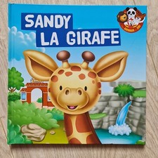 Livre sandy girafe - sandy, la