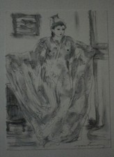  Dessin a l'encre  sur papier