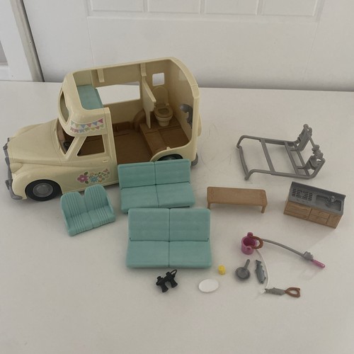 Sylvanian campervan - sylvanian,