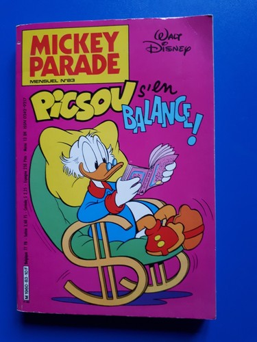 Mickey parade mensuel 83 - mensuel, n°83