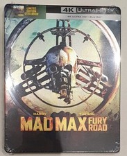 Mad Max Fury Road Steelbook Blu-ray 4K