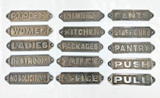 Lot 15 pièces enseigne de