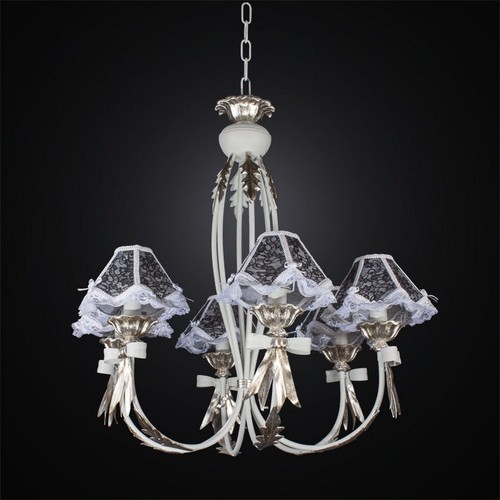 Lustre shabby chic fer - lustre, en
