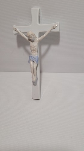 Christ croix porcelaine style - christ,