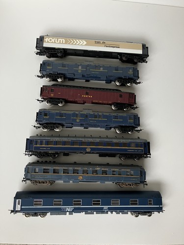 Lot voitures voyageurs jouef - 7,