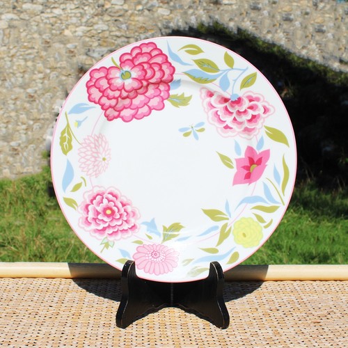 Assiette plate porcelaine - plate,