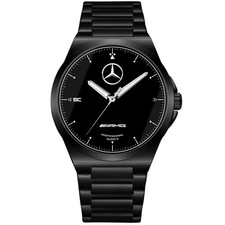 Montre noir acier - montre, en