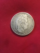 5 Francs Louis Philippe 1832 H Argent