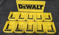 Lot De 10 Supports pour Batteries DEWALT 18V