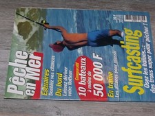 $$$ Revue La peche en mer N°167 Surfcasting baines  Estuaires  Derive  Traine  