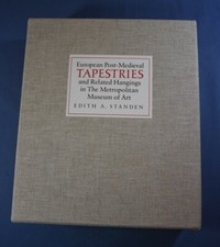 European Post Medieval Tapestries In Metropolitan Museum of Art 2 Vols in Case 