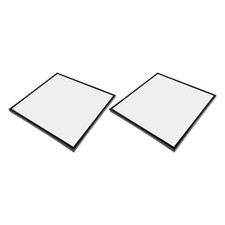  Lot de 2 cadres pour disques vinyles : Organisateur de CD - Cadre photo pour