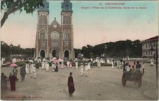 CPA AK VIETNAM SAIGON Place de
