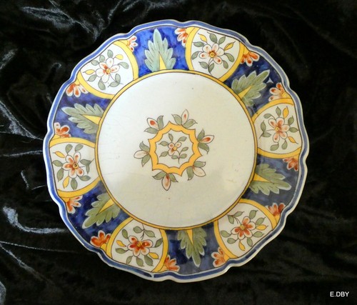 Assiette faïence decorative - faÏence,