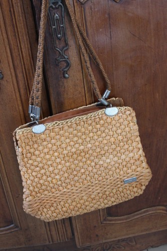 Sac main vintage en - main,
