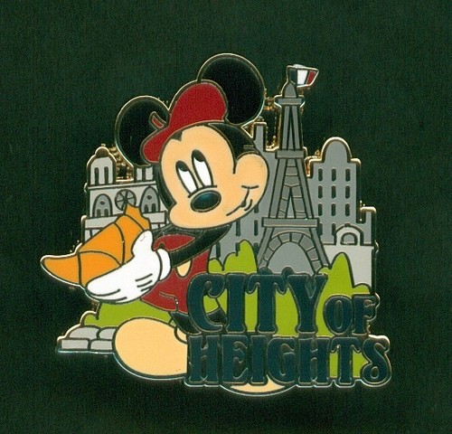 Disney pins mickey city - disney,