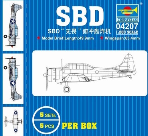 Sbd 200 trumpeter - trumpeter, 04207
