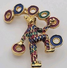 Bijoux Broche Vintage Clown