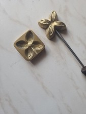 Fer A Gaufrer Fleuriste Fleur Aluminium Neuf 