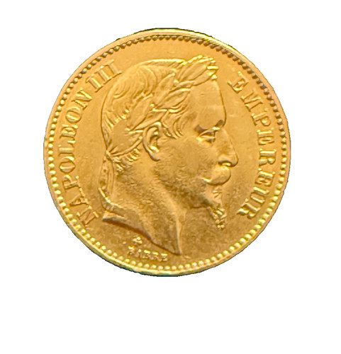 France 1866 gold francs - 1866, bb