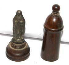 ancienne Vierge de voyage avec