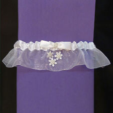 JARRETIÈRE SATIN ET ORGANZA