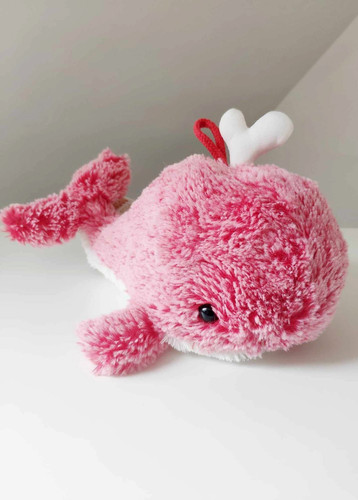 Peluche doudou petite baleine - petite,