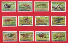 POSTER STAMPS CRUSTACEANS