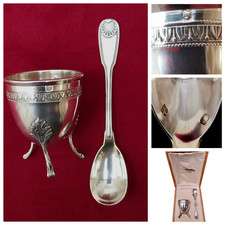 COQUETIER & CUILLERE ARGENT