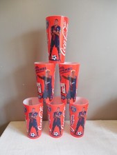 6 GOBELETS COCA COLA 2018 PSG