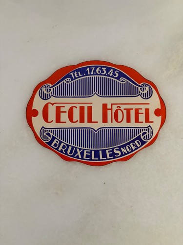 Ancienne rare étiquette de - rare,