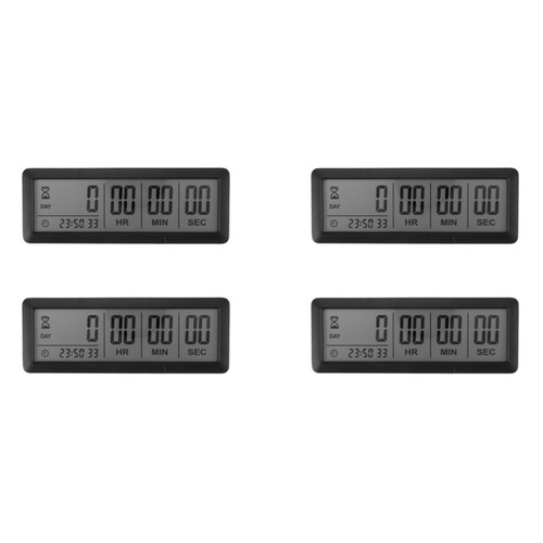Big digital countdown - 4x, days