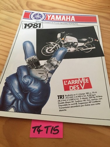 Yamaha gamme 1981 tr1 - yamaha, yz