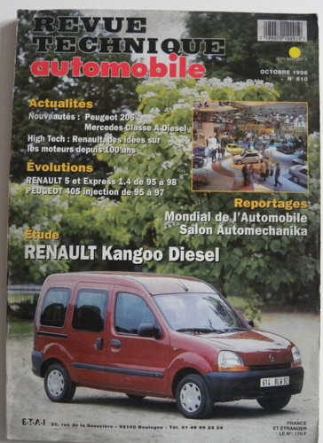 Revue technique automobile rta - revue,