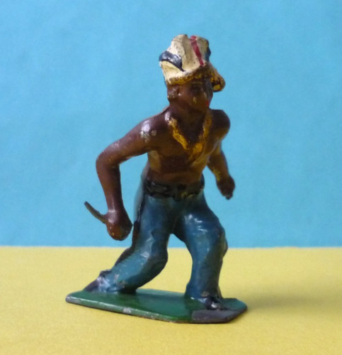 Soldat plomb creux indien - -,