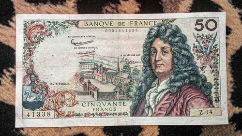 Billet francs racine - billet,