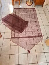 Paire de rideaux bordeaux 1m73 x 89 cm