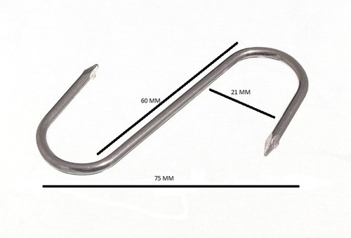 Crochet boucher pointu s - de,