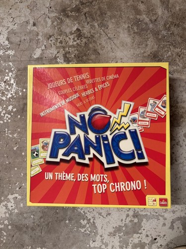 Jeu société panic - jeu,
