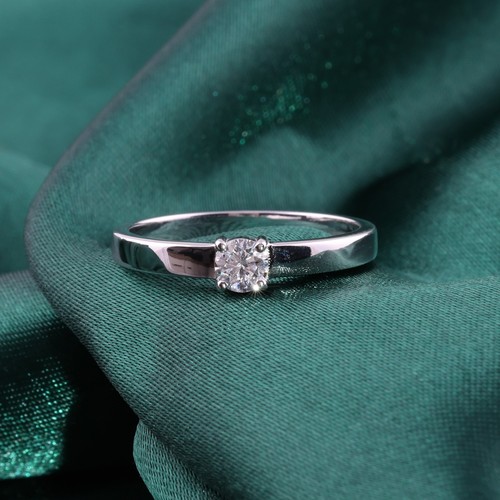 Bague solitaire diamant - solitaire,