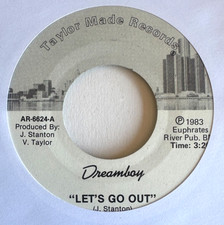 DREAMBOY -  LET'S GO OUT - 7in ELECTRO BOOGIE FUNK;MODERN SOUL 1983
