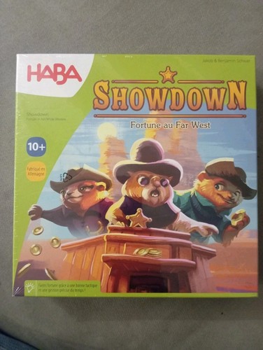 Jeu société haba showdown - jeu,