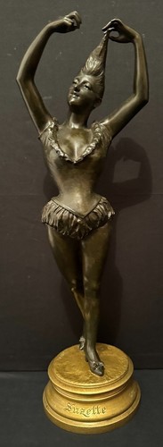 Bronze femme cirque suzette - du,