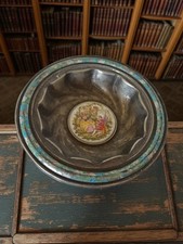 Cendrier Vintage en Métal Argenté Marque Ancienne