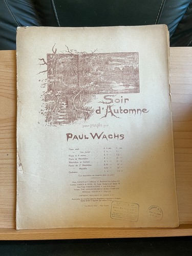 Paul wachs soir automne - paul,