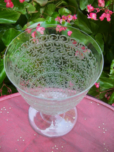 Vase art deco verre - vase, en
