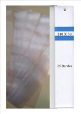 PROMO - BANDES HAWID fond transparent par 25 -  210 x 30 - simple soudure NEUF