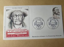 enveloppe premier jour 1982 leon blum