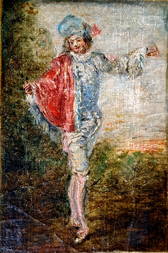 Ancien tableau miniature - ancien,