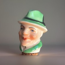 Bouchon verseur ancien en porcelaine. Tyrolien.